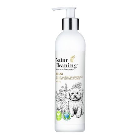 NaturCleaning Relax Kisállatsampon - levendula&jojoba olajjal 250ml